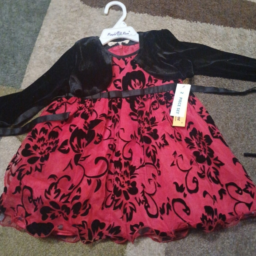 24m Girls Christmas Special Occasion Dress